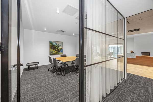 1. Glass Partitions